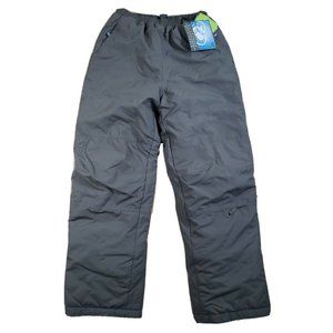 NEW - White Sierra YOUTH Large INSULATED Snow Ski Snowboarding Pants Gray